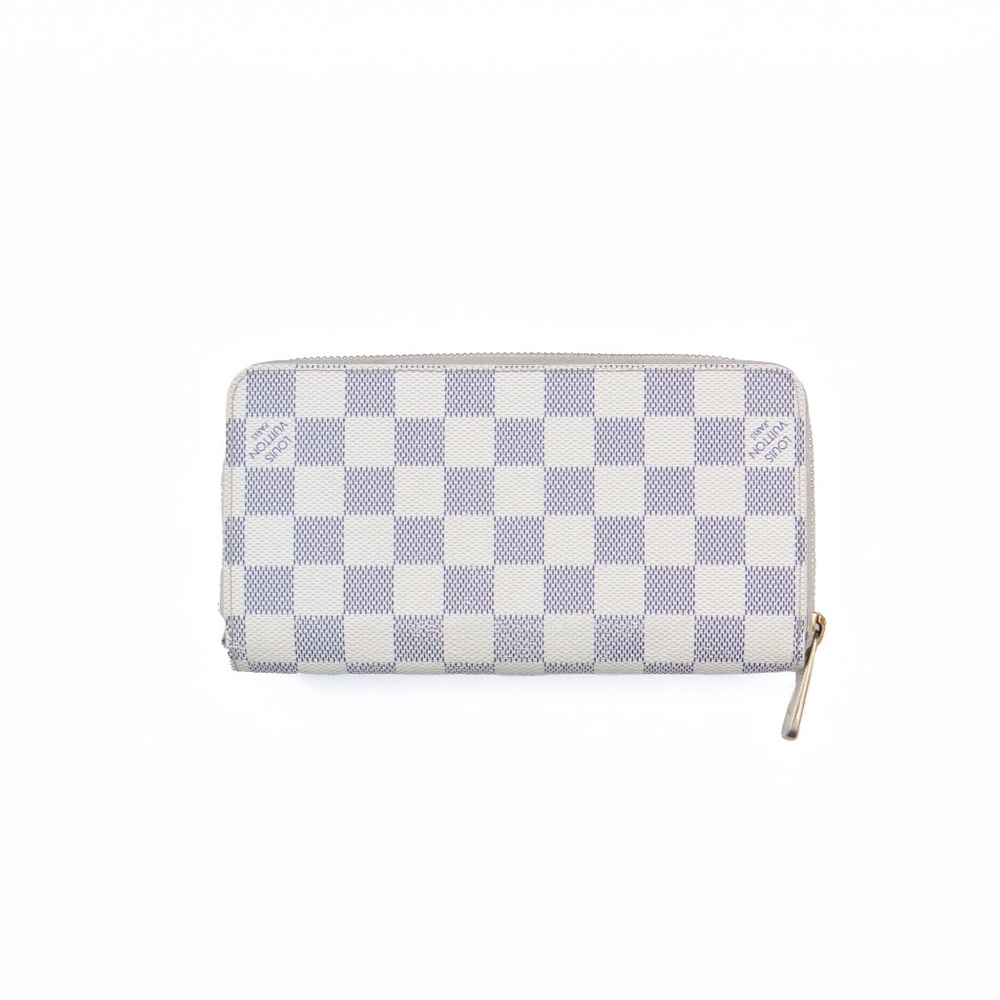 Louis Vuitton Zippy Wallet – Damier Azur Canvas – CA4173 –‎ Made in Spain